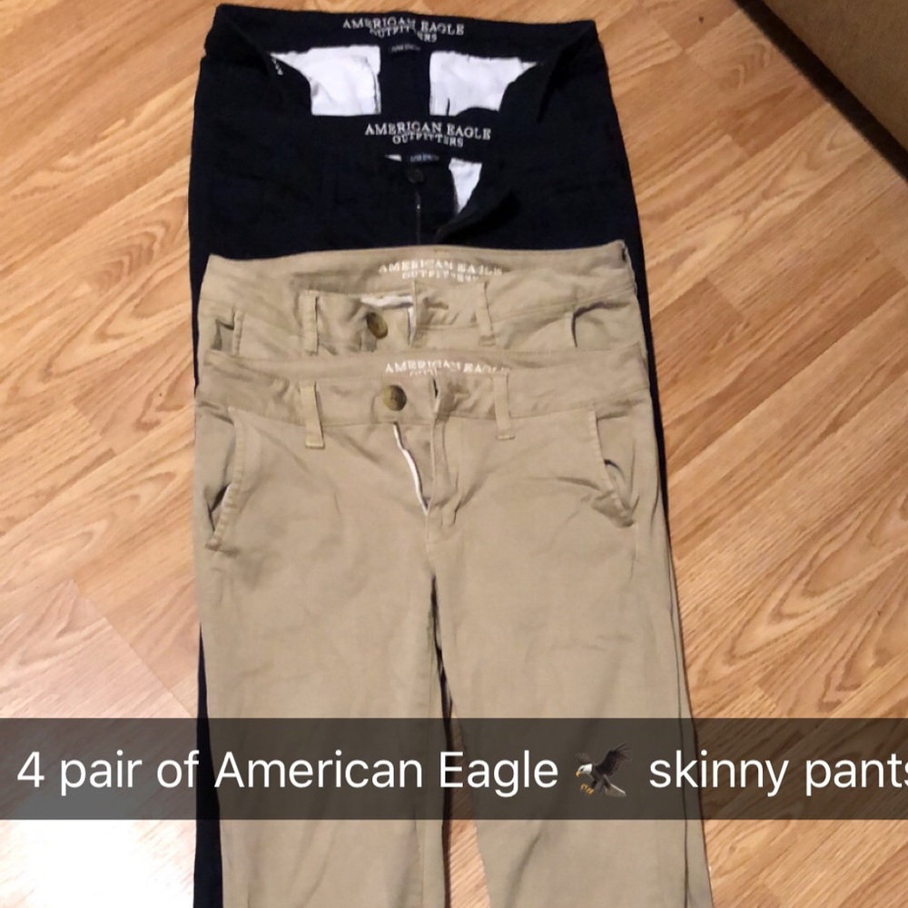 Bundle of American Eagle 🦅 skinny pants size 6